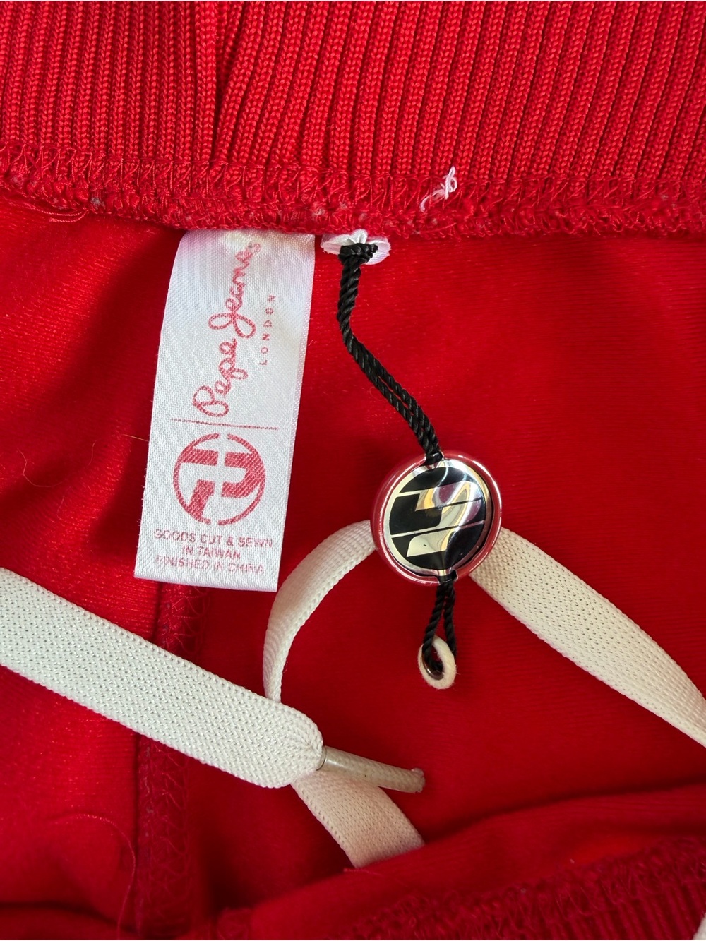 Pepe Jeans Vintage Red Track Pants with Black & White Stripes Men’s 3XL 90’s Y2K - Picture 3 of 10